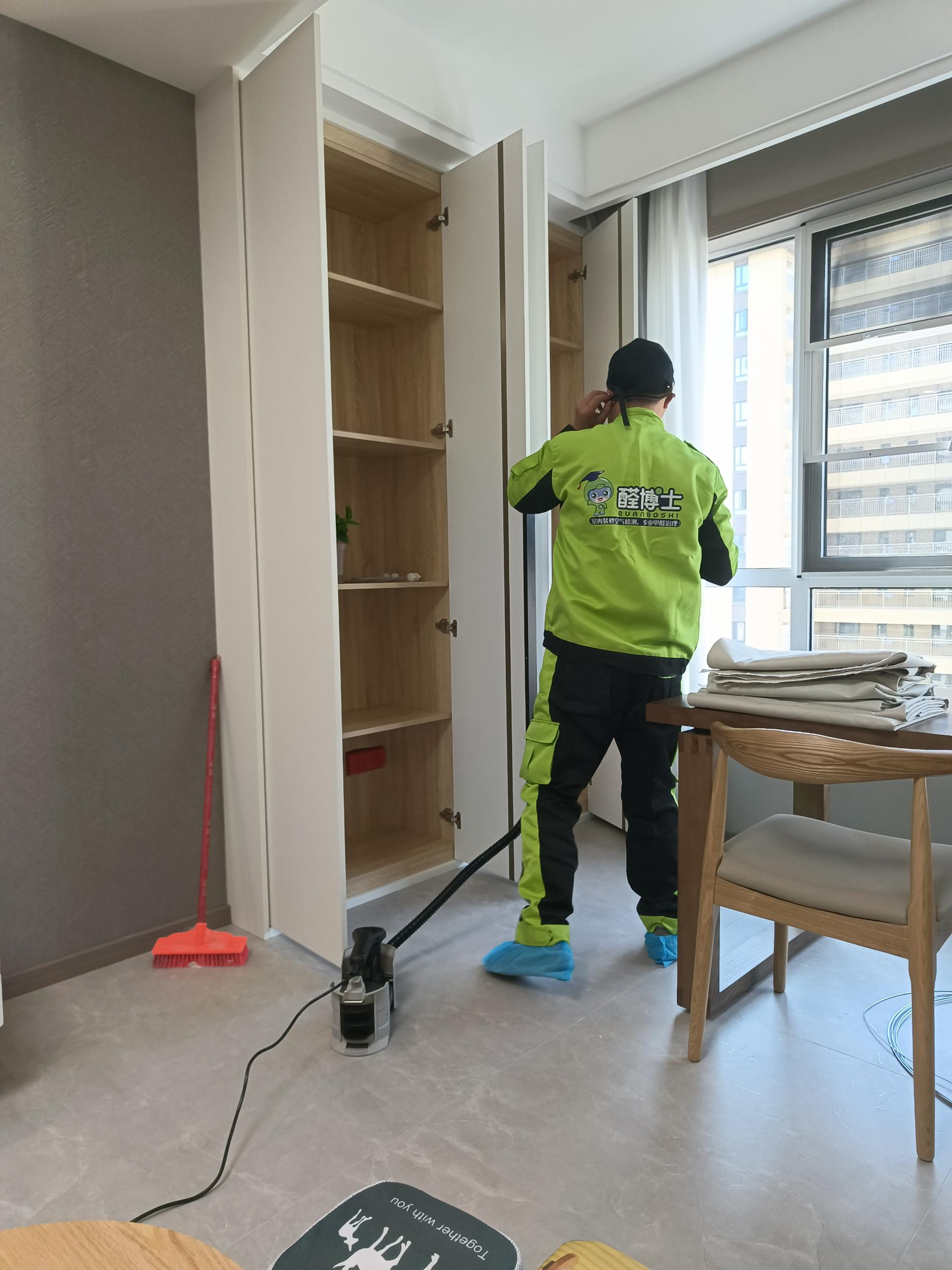 天等十堰市百强世纪城小区除甲醛案例